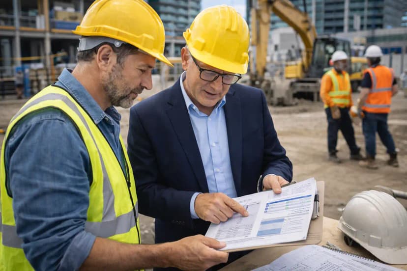 Specialist accountants in Lilydale helping building and construction firms manage cash flow, compliance, and project reporting
