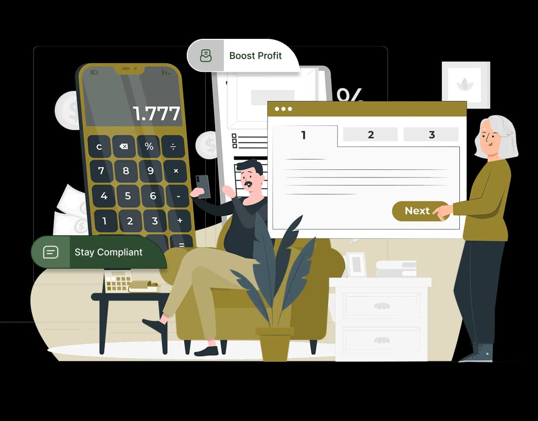 Business advisory illustration